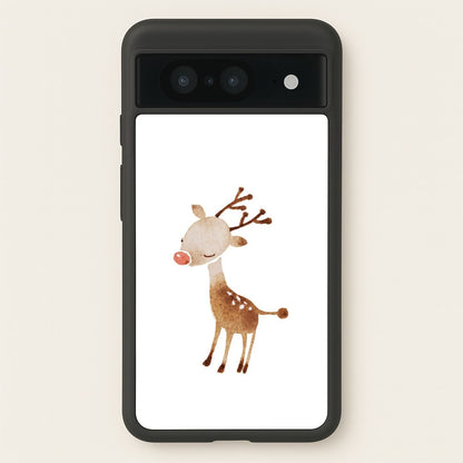Watercolour Rudolph The Reindeer  -  Phone Case for Google Pixel 8