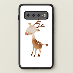 Watercolour Rudolph The Reindeer  -  Phone Case for Galaxy S10