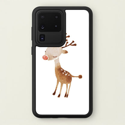 Watercolour Rudolph The Reindeer  -  Phone Case for Galaxy S20 Ultra