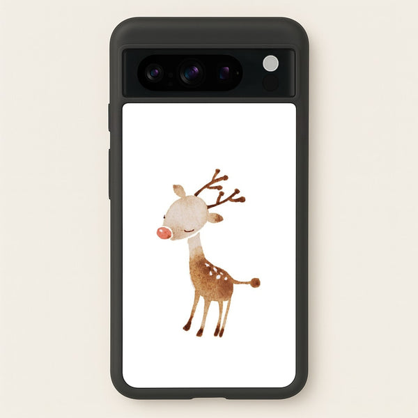Watercolour Rudolph The Reindeer  -  Phone Case for Google Pixel 8 Pro