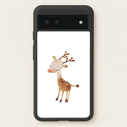 Watercolour Rudolph The Reindeer  -  Phone Case for Google Pixel 7a