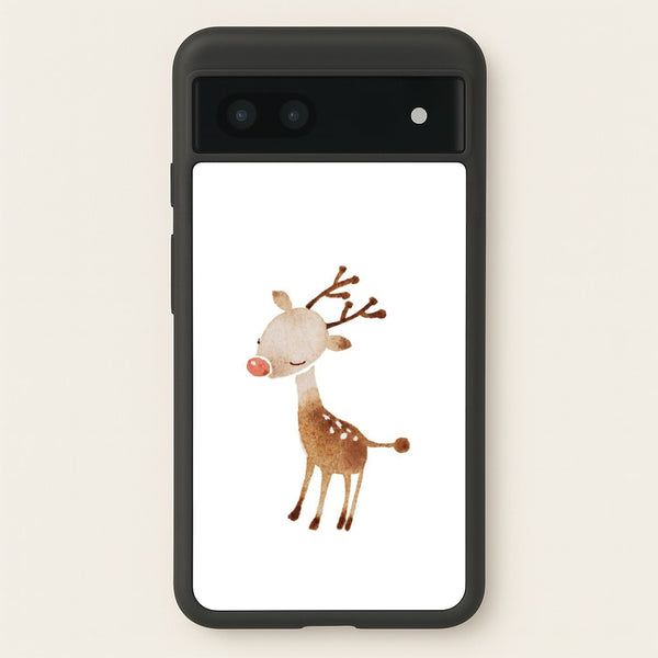 Watercolour Rudolph The Reindeer  -  Phone Case for Google Pixel 7a