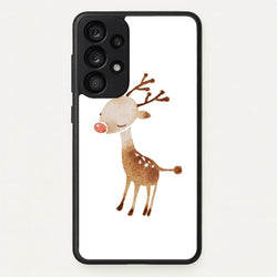 Watercolour Rudolph The Reindeer  -  Phone Case for Galaxy A33