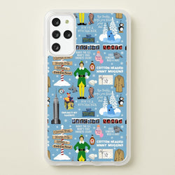 Blue Buddy The Elf Pattern  - Elf Phone Case for Galaxy S20 Plus