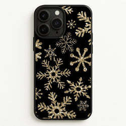 Gold Snowflake Pattern  -  Phone Case for iPhone 11 Pro