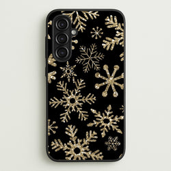 Gold Snowflake Pattern  -  Phone Case for Galaxy A16