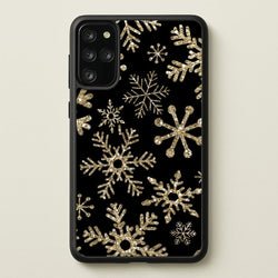 Gold Snowflake Pattern  -  Phone Case for Galaxy S20 Plus