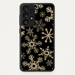 Gold Snowflake Pattern  -  Phone Case for Galaxy A53