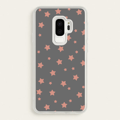 Rose Gold Star Pattern  -  Phone Case for Galaxy S9 Plus