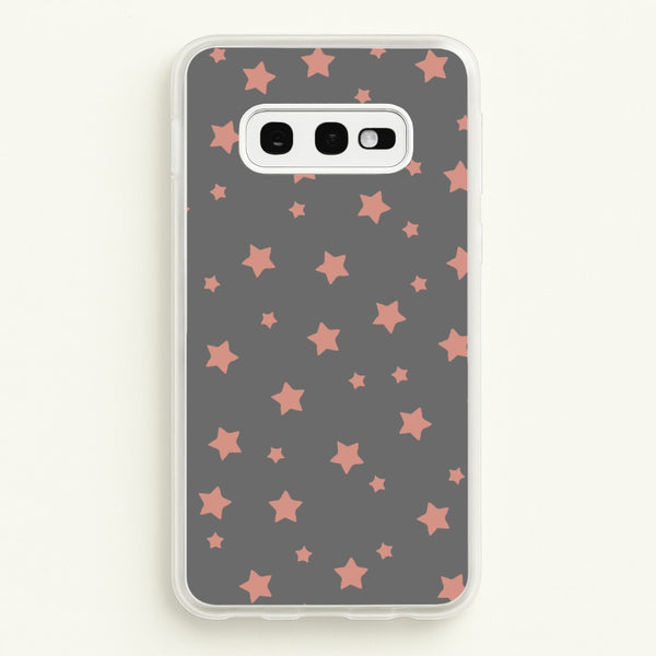 Rose Gold Star Pattern  -  Phone Case for Galaxy S10e