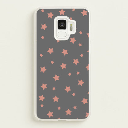 Rose Gold Star Pattern  -  Phone Case for Galaxy S9