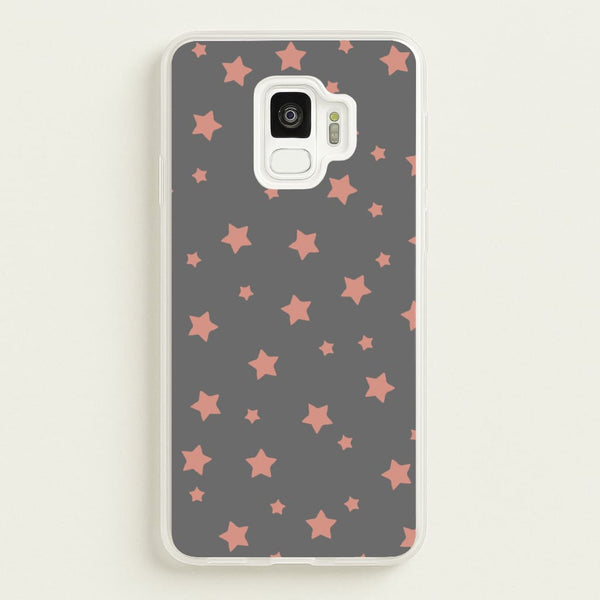 Rose Gold Star Pattern  -  Phone Case for Galaxy S9