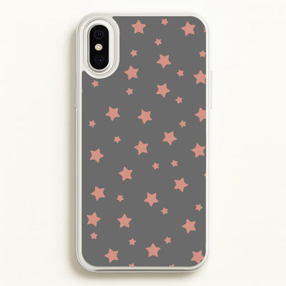 Rose Gold Star Pattern  -  Phone Case for iPhone XS Max