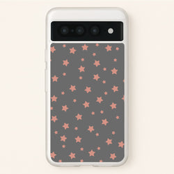 Rose Gold Star Pattern  -  Phone Case for Google Pixel 7 Pro