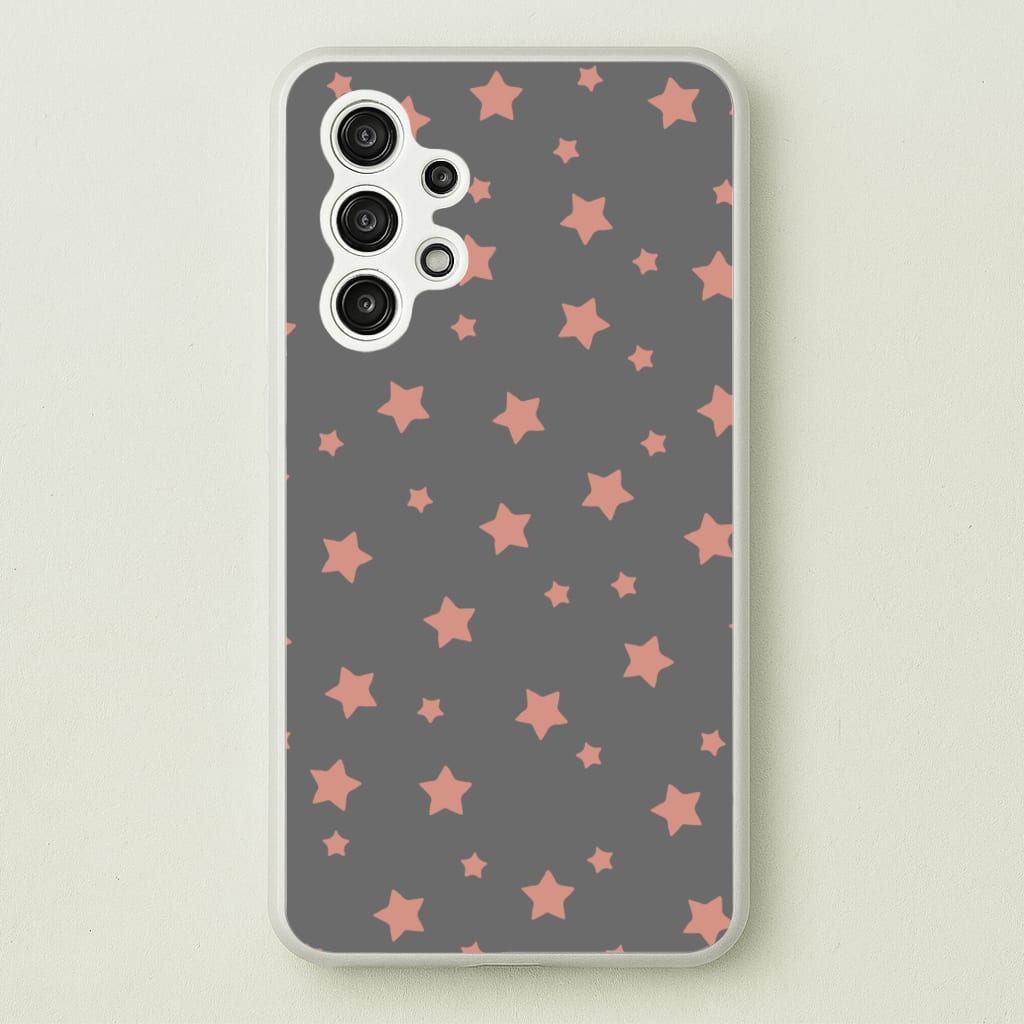 Rose Gold Star Pattern  -  Phone Case for Galaxy A13