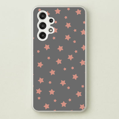 Rose Gold Star Pattern  -  Phone Case for Galaxy A13