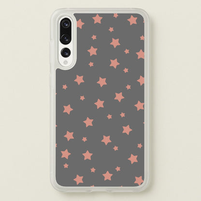 Rose Gold Star Pattern  -  Phone Case for Huawei P20 Pro