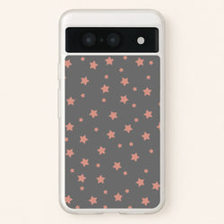 Rose Gold Star Pattern  -  Phone Case for Google Pixel 8