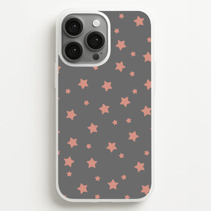 Rose Gold Star Pattern  -  Phone Case for iPhone 13 Pro Max