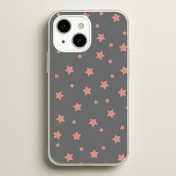 Rose Gold Star Pattern  -  Phone Case for iPhone 15 Plus