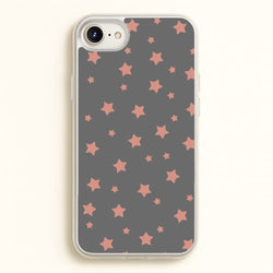 Rose Gold Star Pattern  -  Phone Case for iPhone 6 Plus / 7 Plus / 8 Plus