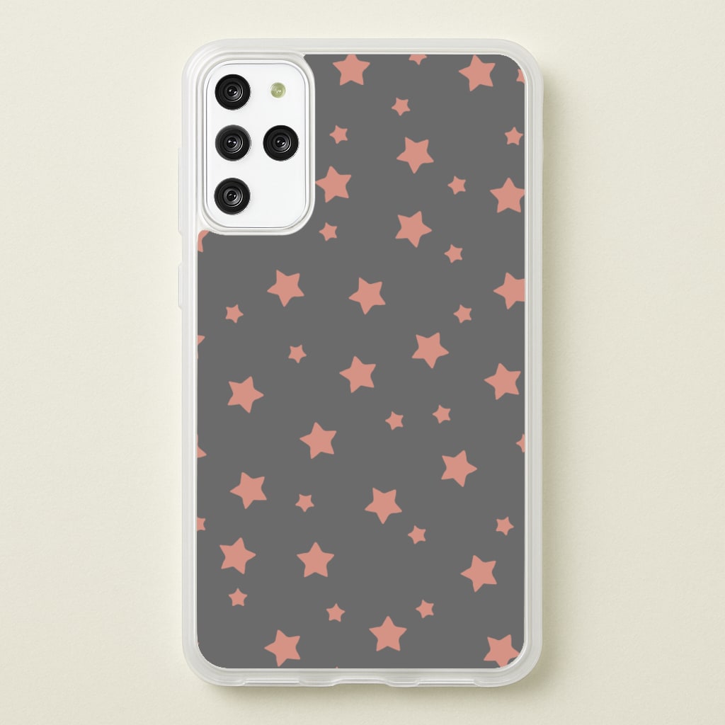 Rose Gold Star Pattern  -  Phone Case for Galaxy S20 Plus