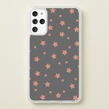 Rose Gold Star Pattern  -  Phone Case for Galaxy S20 Plus