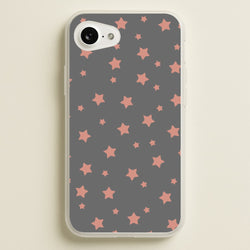 Rose Gold Star Pattern  -  Phone Case for iPhone 16e