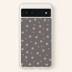 Rose Gold Star Pattern  -  Phone Case for Google Pixel 7