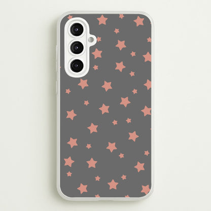 Rose Gold Star Pattern  -  Phone Case for Galaxy A16