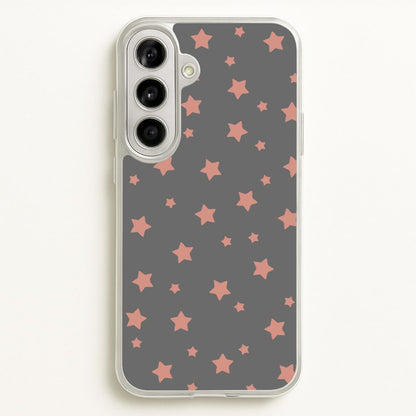 Rose Gold Star Pattern  -  Phone Case for Galaxy A56