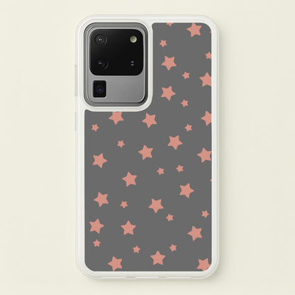 Rose Gold Star Pattern  -  Phone Case for Galaxy S20 Ultra