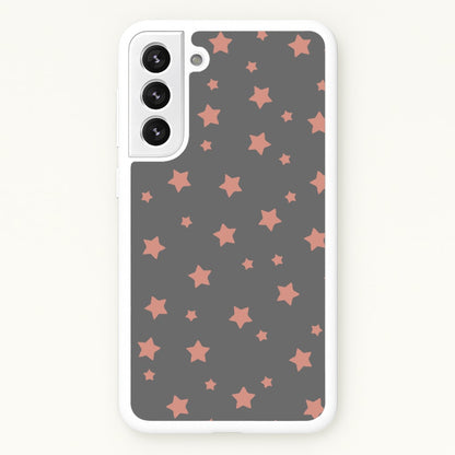 Rose Gold Star Pattern  -  Phone Case for Galaxy S22 Plus