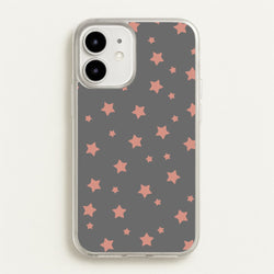 Rose Gold Star Pattern  -  Phone Case for iPhone 12 / 12 Pro
