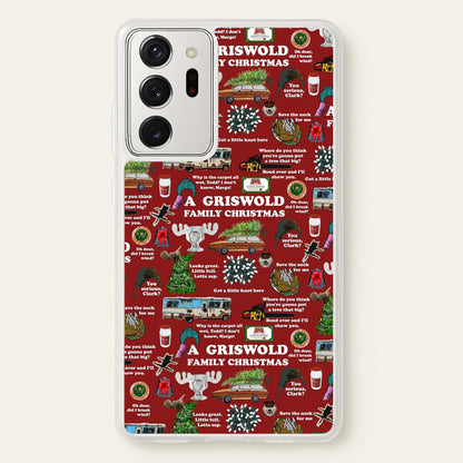 Christmas Holiday Collage  -  Phone Case for Galaxy Note 20 Ultra