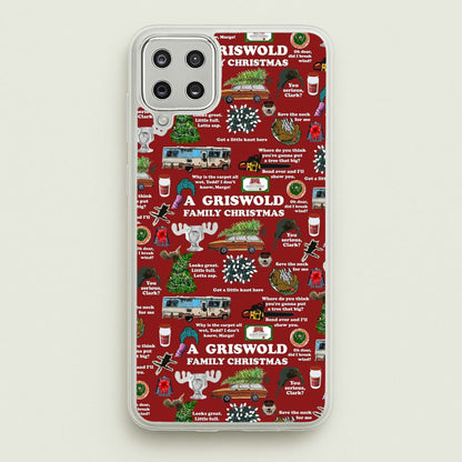 Christmas Holiday Collage  -  Phone Case for Galaxy A12