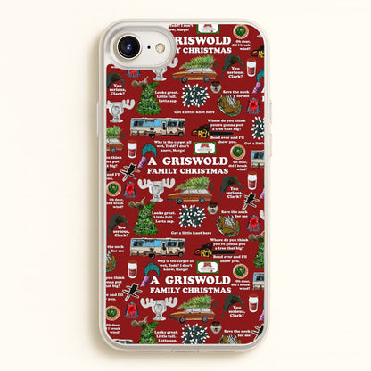 Christmas Holiday Collage  -  Phone Case for iPhone 6 Plus / 7 Plus / 8 Plus