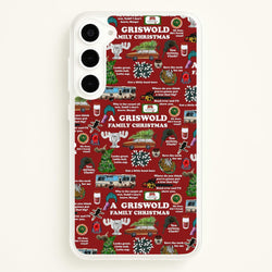 Christmas Holiday Collage  -  Phone Case for Galaxy S23