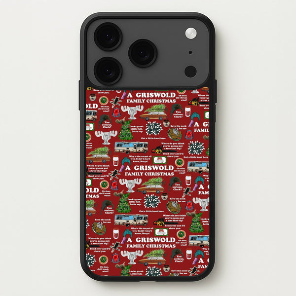 Christmas Holiday Collage Phone Case for iPhone 17 Pro Max