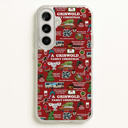Christmas Holiday Collage  -  Phone Case for Galaxy A56