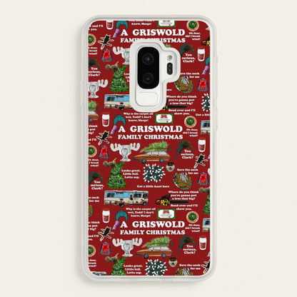 Christmas Holiday Collage  -  Phone Case for Galaxy S9 Plus