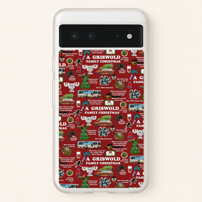 Christmas Holiday Collage  -  Phone Case for Google Pixel 6