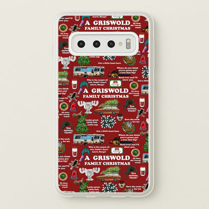 Christmas Holiday Collage  -  Phone Case for Galaxy S10