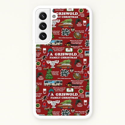 Christmas Holiday Collage  -  Phone Case for Galaxy S22 Plus