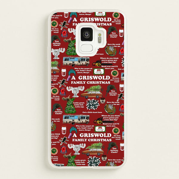 Christmas Holiday Collage  -  Phone Case for Galaxy S9