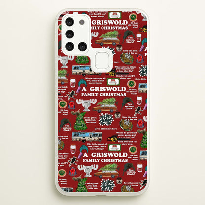 Christmas Holiday Collage  -  Phone Case for Galaxy A21s
