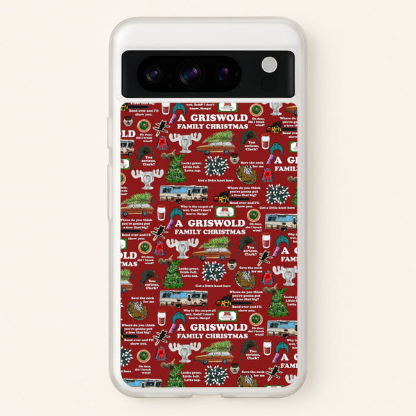 Christmas Holiday Collage  -  Phone Case for Google Pixel 8 Pro