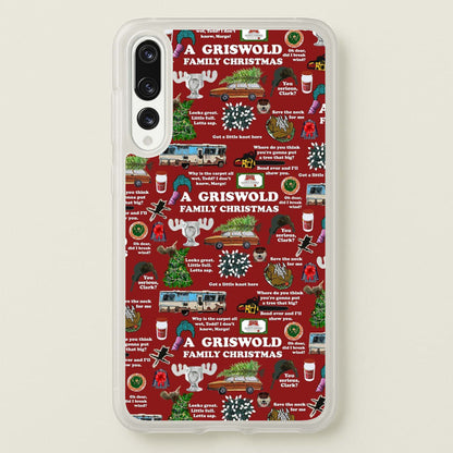 Christmas Holiday Collage  -  Phone Case for Huawei P20 Pro