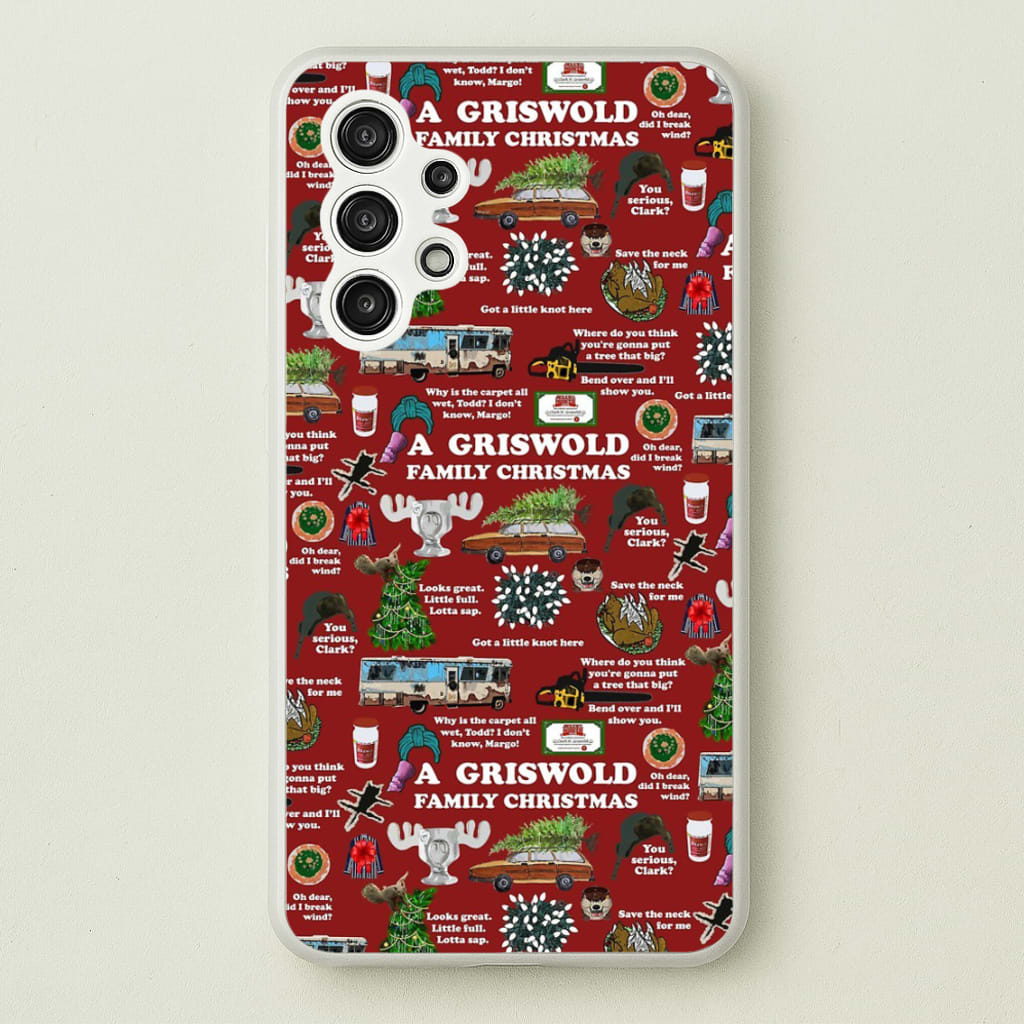 Christmas Holiday Collage  -  Phone Case for Galaxy A13