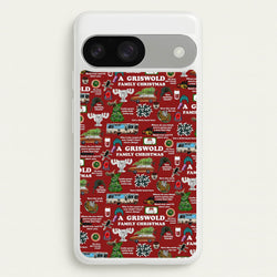 Christmas Holiday Collage  -  Phone Case for Google Pixel 9 / 9 Pro